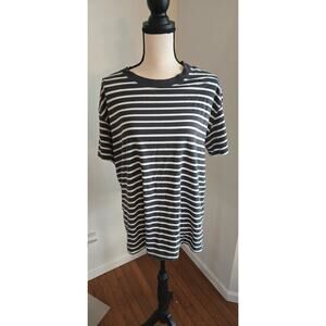 Lululemon all yours striped tee shirt